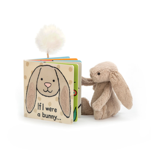 Jellycat If I Were A Bunny Board Book - Beige